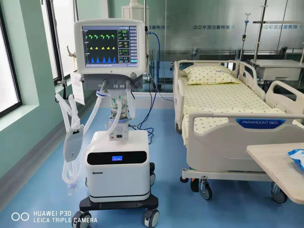 Superstar Med S1100 Portable ICU Machine for Hospital Cheap Price Ventilator
