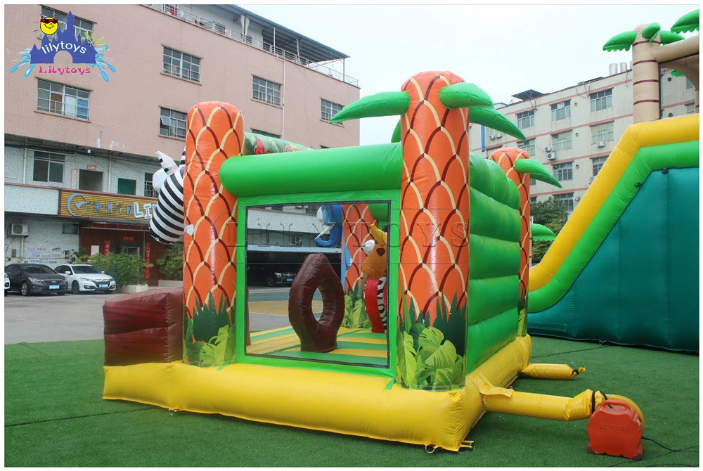 Inflatable Bouncy Combo Slide Jumping Castle Blower for Sale