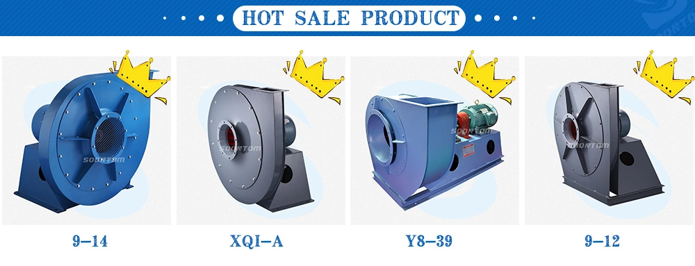 AC High Pressure Vacuum Cleaner Electric Industrial Centrifugal Exhaust Fan Blower