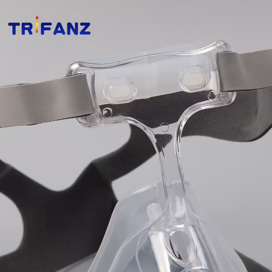 Resable Silicone Niv Mask with Headgear for ICU Ventilator