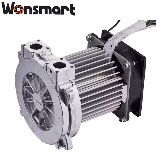 Air Blower Medical 110mm Small Sized 32kpa 15cfm Air Flow Fuel Cell Used 48V DC Brushless Electric High Pressure Vortex Regenerative Blower